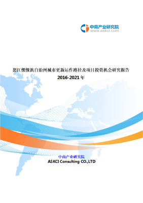 怒江傈僳族自治州城市更新地研究報告.doc